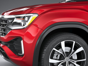 Volkswagen Atlas 2024 Modello 3D