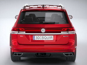 Volkswagen Atlas 2024 Modello 3D