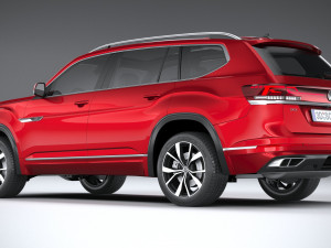Volkswagen Atlas 2024 Modello 3D