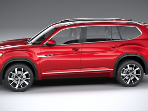 Volkswagen Atlas 2024 Modello 3D
