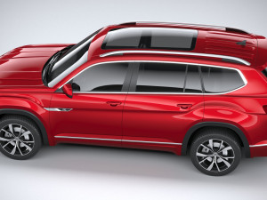 Volkswagen Atlas 2024 Modello 3D