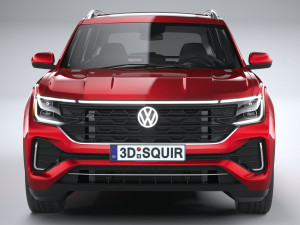 Volkswagen Atlas 2024 Modello 3D