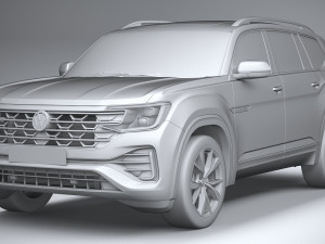 Volkswagen Atlas 2024 Modello 3D