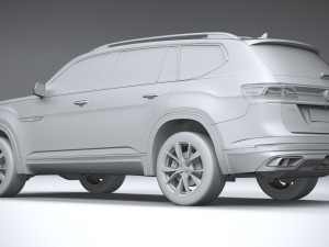 Volkswagen Atlas 2024 Modello 3D