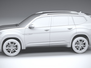 Volkswagen Atlas 2024 Modello 3D