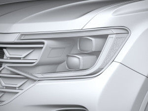 Volkswagen Atlas 2024 Modello 3D