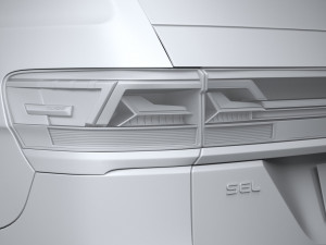 Volkswagen Atlas 2024 Modello 3D