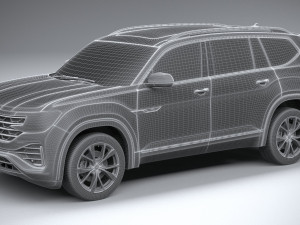 Volkswagen Atlas 2024 Modello 3D