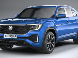 Volkswagen Atlas Cross Sport 2024 3D 模型
