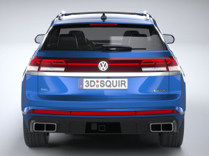 Volkswagen Atlas Cross Sport 2024 3D 模型