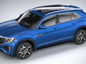 Volkswagen Atlas Cross Sport 2024 3D 模型