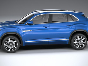 Volkswagen Atlas Cross Sport 2024 3D 模型