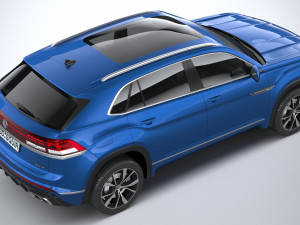 Volkswagen Atlas Cross Sport 2024 3D 模型