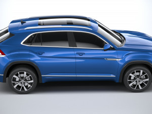 Volkswagen Atlas Cross Sport 2024 3D 模型