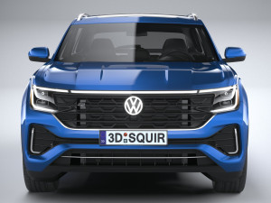 Volkswagen Atlas Cross Sport 2024 3D 模型