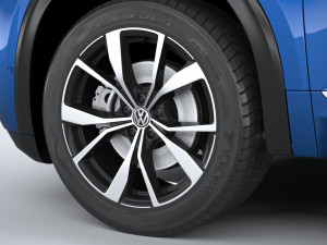 Volkswagen Atlas Cross Sport 2024 3D 模型