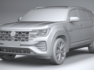 Volkswagen Atlas Cross Sport 2024 3D 模型