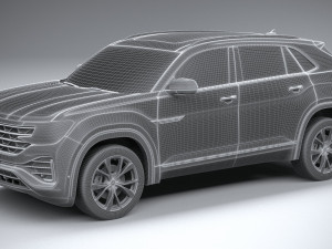 Volkswagen Atlas Cross Sport 2024 3D 模型