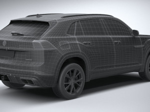 Volkswagen Atlas Cross Sport 2024 3D 模型