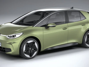 वोक्सवैगन ID3 2024 3D मॉडल