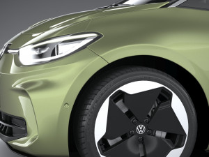 Volkswagen ID3 2024 3D Модель
