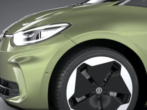 Volkswagen ID3 2024 3D Model