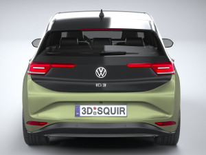 Volkswagen ID3 2024 3D Модель