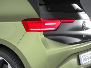 Volkswagen ID3 2024 3D Model