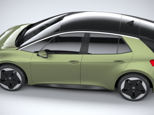 Volkswagen ID3 2024 3D Модель