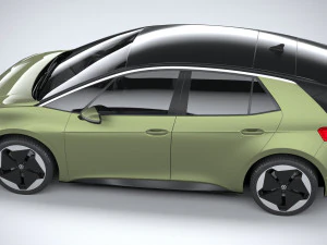 Volkswagen ID3 2024 3D Model
