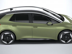 Volkswagen ID3 2024 3D Model