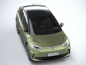 Volkswagen ID3 2024 3D Model