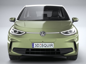 Volkswagen ID3 2024 3D Модель