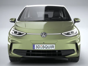 Volkswagen ID3 2024 3D Model