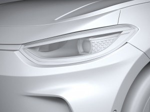 Volkswagen ID3 2024 3D Модель
