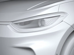 Volkswagen ID3 2024 3D Model