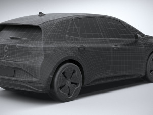 Volkswagen ID3 2024 3D Модель