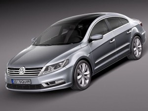Volkswagen Passat CC 2013 3D Модель
