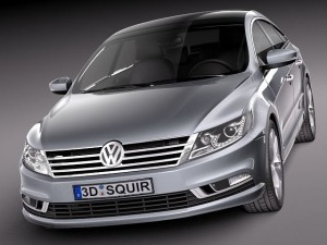 Volkswagen Passat CC 2013 3D Модель