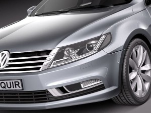 Volkswagen Passat CC 2013 3D Модель