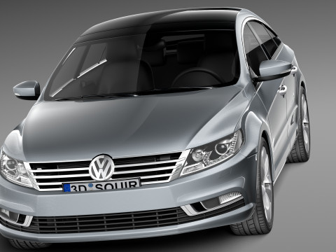 Volkswagen Passat CC 2013 Modelo 3D