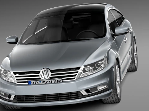 Volkswagen Passat CC 2013 3D Model