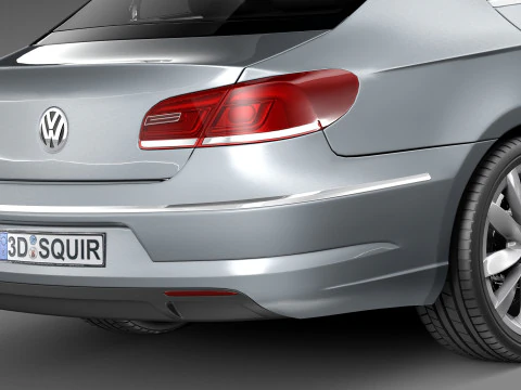 Volkswagen Passat CC 2013 3D Model