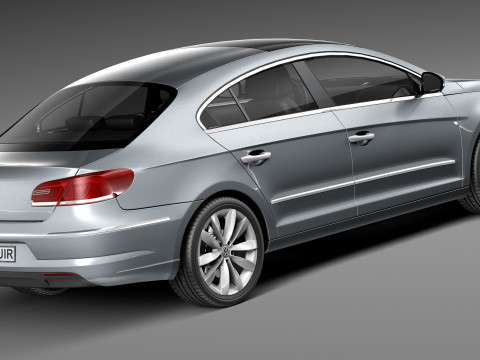 Volkswagen Passat CC 2013 Modelo 3D