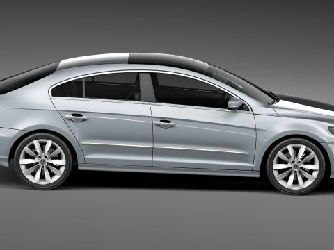 Volkswagen Passat CC 2013 3D Model