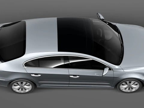 Volkswagen Passat CC 2013 3D Model