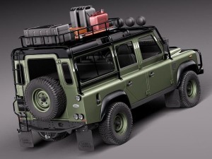 Land Rover Defender Expedition 3Dモデル
