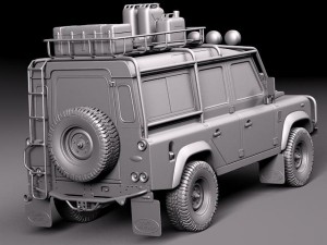 Land Rover Defender Expedition 3Dモデル