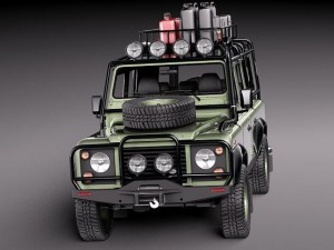 Land Rover Defender Expedition 3Dモデル