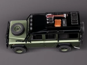 Land Rover Defender Expedition 3D Model